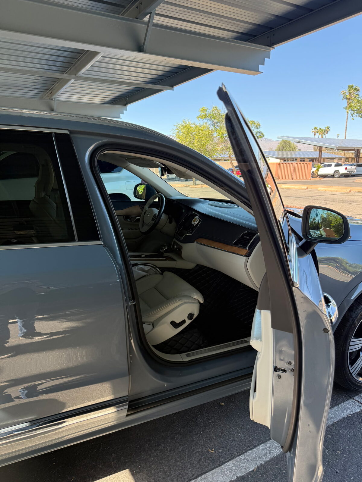 Wheels and tires detailed on a car in Oro Valley, AZ